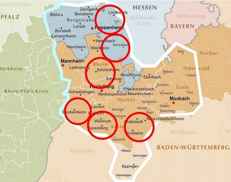 Suchregion Kontrolleure